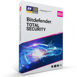 Bitdefender Total Security - 3 Postes / 1 an Maroc