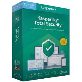 Kaspersky Total Security - 5 Postes : 1 an Maroc