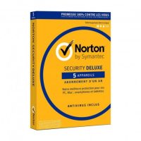 Norton Security DeLuxe 1 an - 5 Postes Maroc