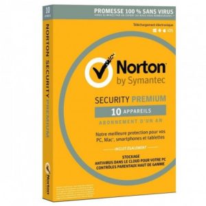 Norton Security premium 1 an - 10 appareils Maroc